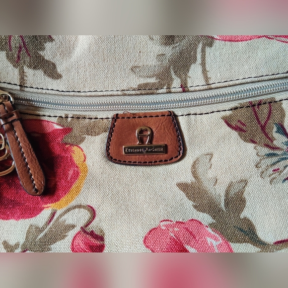 Etienne Aigner Floral Boho Hobo Bag - Picture 3 of 3